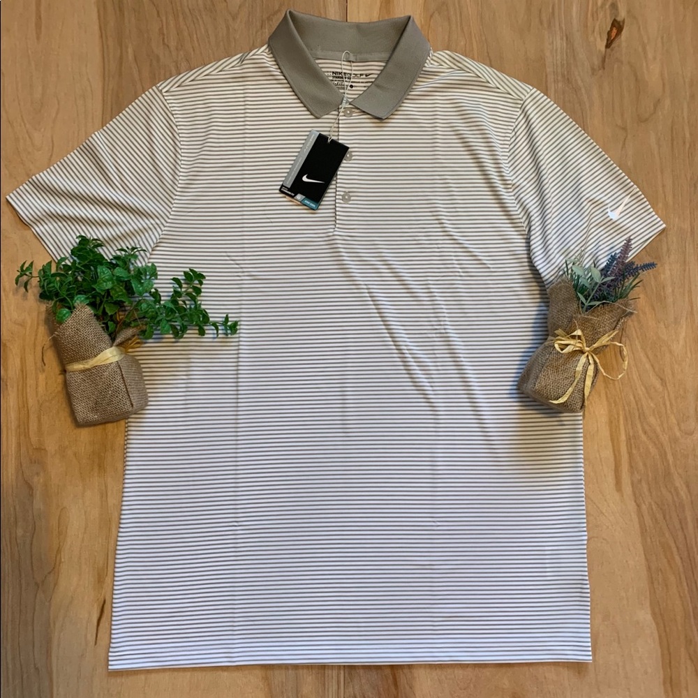 Nike Golf Victory Striped Polo
